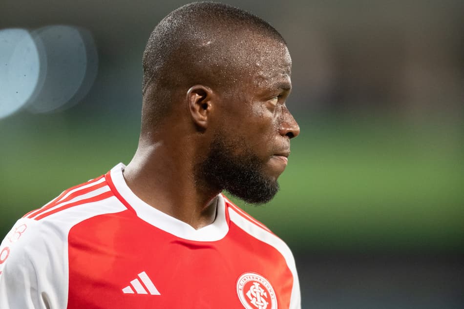 MT - CUIABA - 01/06/2024 - BRASILEIRO A 2024, CUIABA X INTERNACIONAL - Valencia jogador do Internacional durante partida contra o Cuiaba no estadio Arena Pantanal pelo campeonato Brasileiro A 2024.