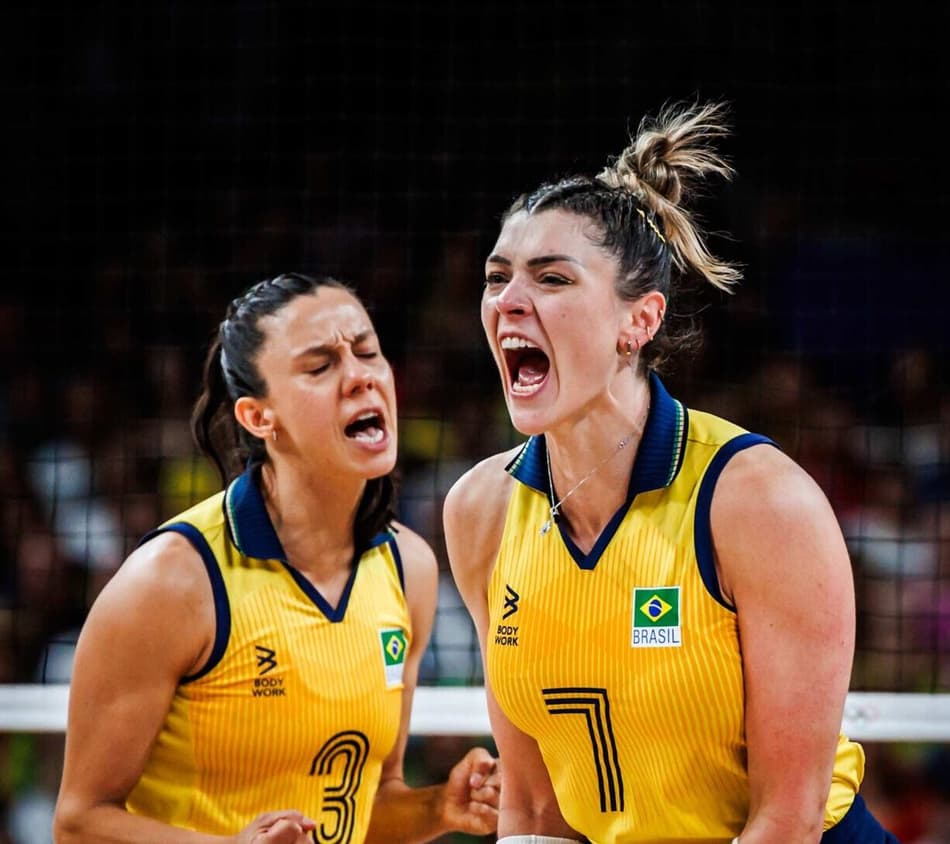 Rosamaria, Gabi… Em quais clubes jogam as atletas do vôlei brasileiro nas Olimpíadas?