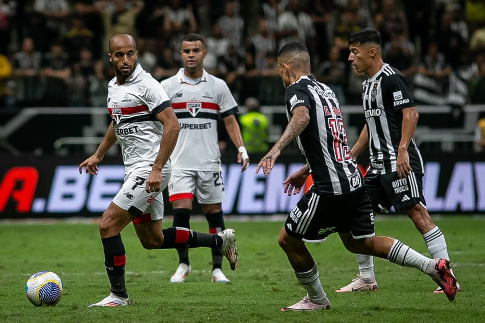 Atlético-MG e São Paulo fazem o segundo jogo das quartas de final. (Foto: Fernando Moreno/AGIF)