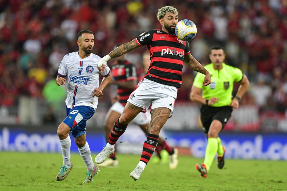O terceiro embate das quartas de final será marcado entre Flamengo e Bahia. (Foto: Thiago Ribeiro/AGIF)