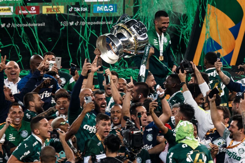 O Palmeiras é tetra campeão da Copa do Brasil. Foto: Ettore Chiereguini/AGIF