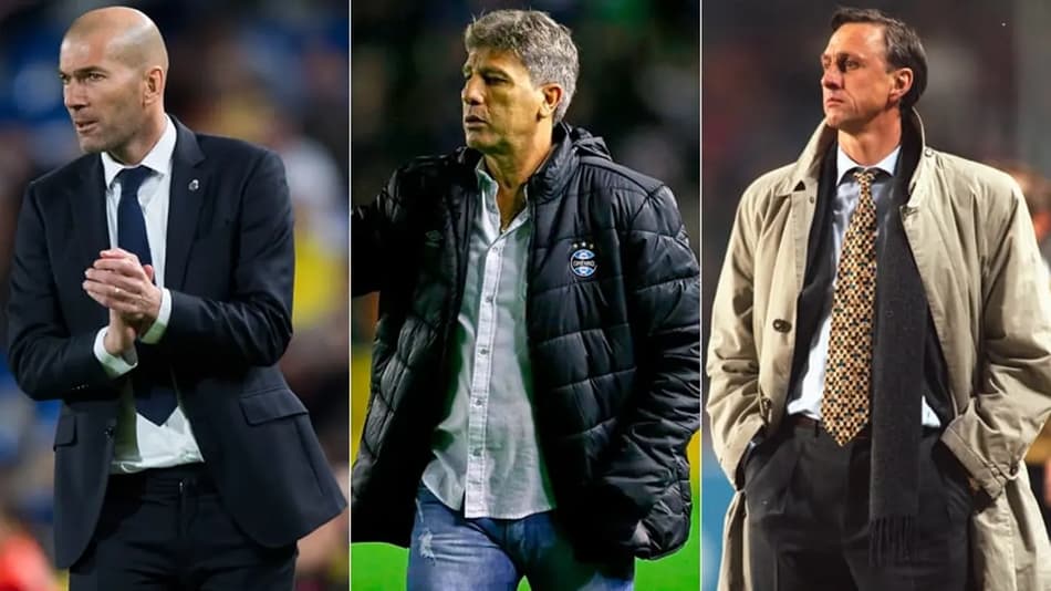 Confira a lista de 7 ídolos que se tornaram técnicos de seus clubes