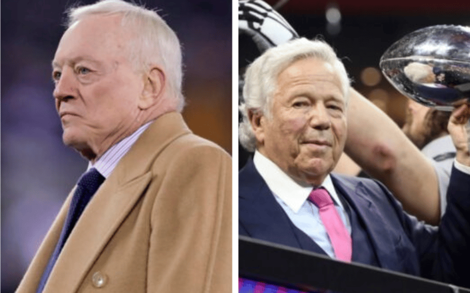 Robert Kaft e Jerry Jones
