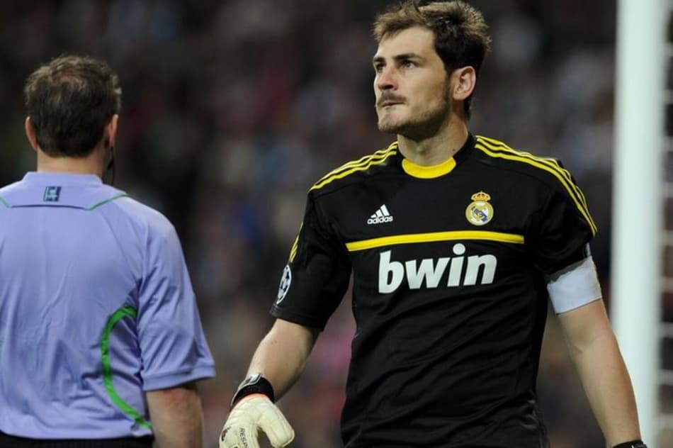 Casillas em ação pelo Real Madrid