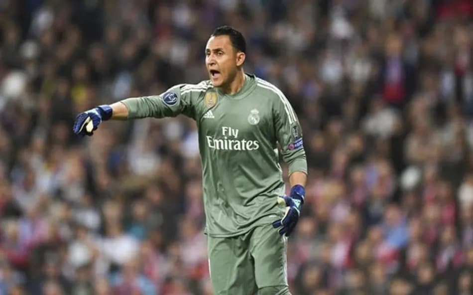 Navas em ação pelo Real Madrid