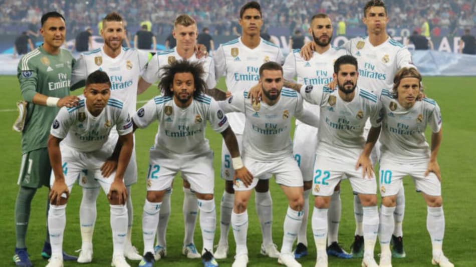 Real Madrid foi campeão da Champions em 2017-18