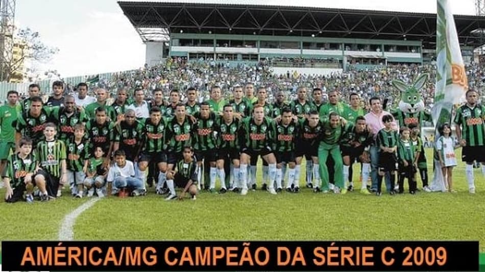AMÉRICA MINEIRO CAMPEÃO DA SÉRIE C 2009