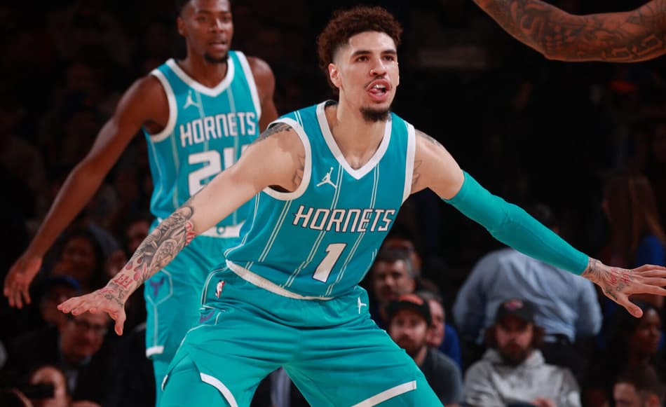 LaMelo Ball no Charlotte Hornets