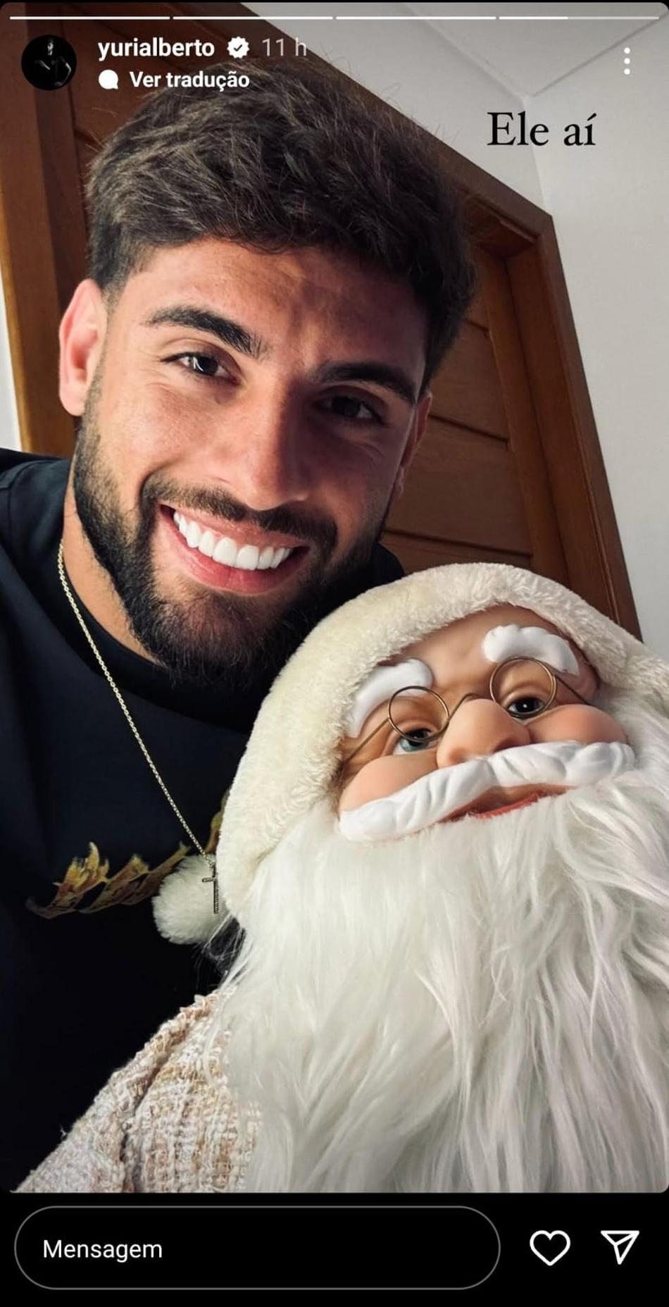 Natal do Futebol; veja como alguns jogadores celebraram a virada do Natal!