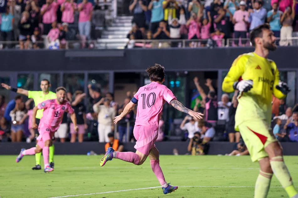 Football: CONCACAF Champions Cup Quartefinal: Inter Miami vs LAFC