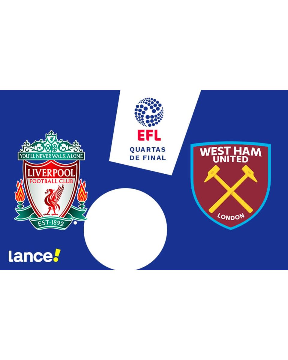 Como assistir West Ham x Liverpool AO VIVO pelo Campeonato Inglês