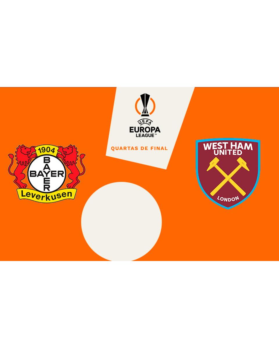 Bayer Leverkusen x West Ham na Europa League onde assistir ao vivo