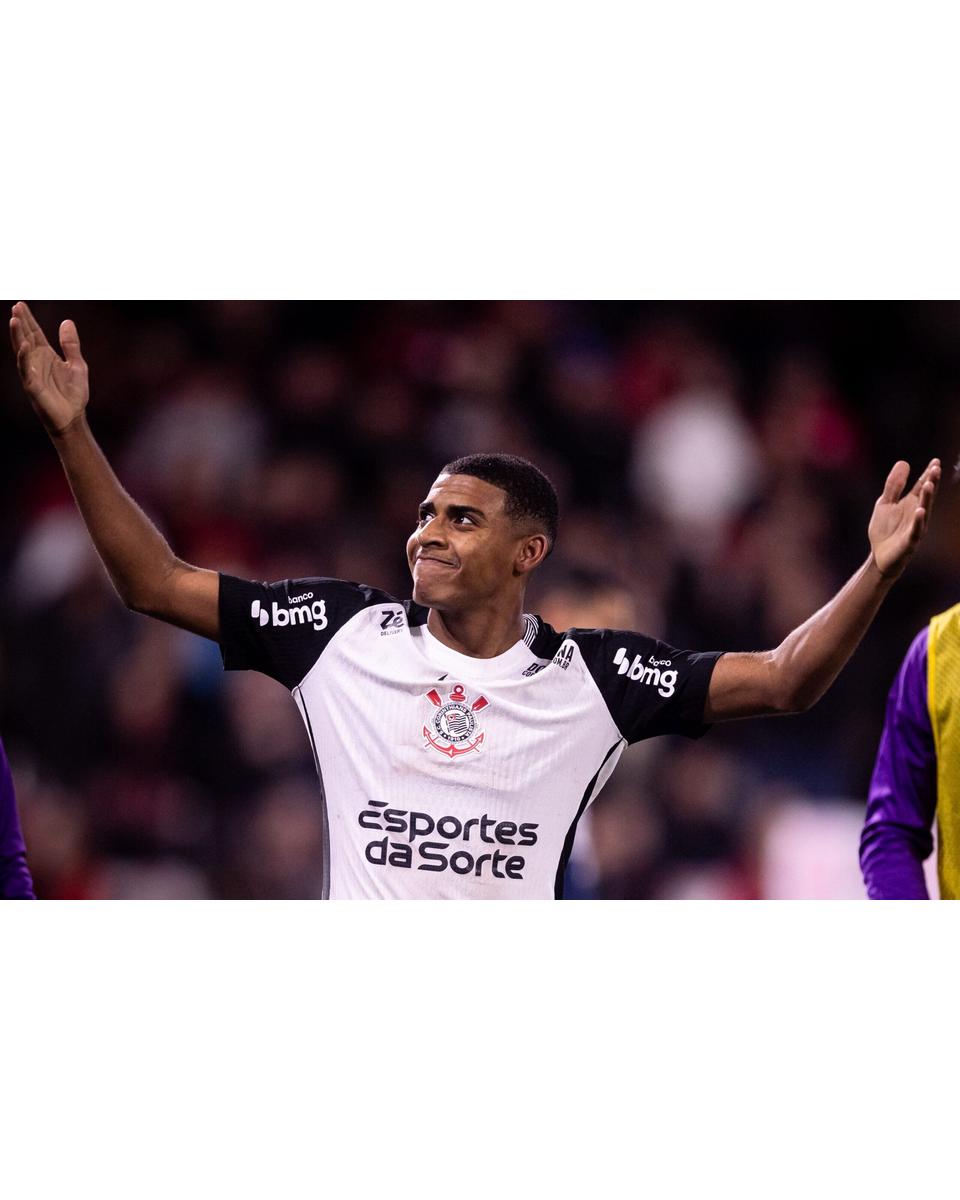 Comemoração de Gui Negão, do Corinthians, viraliza: 'Impressionante'