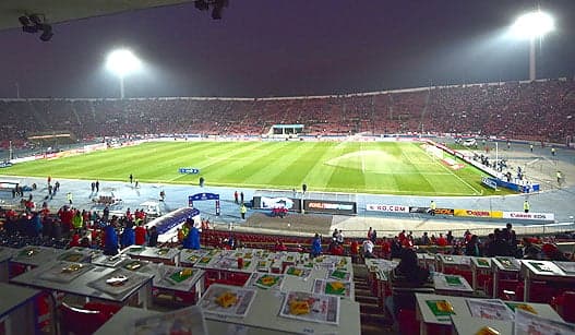 HOME - Chile x Peru - Copa América - Estádio Nacional de Santiago (Foto: Martin Bernetti/AFP)