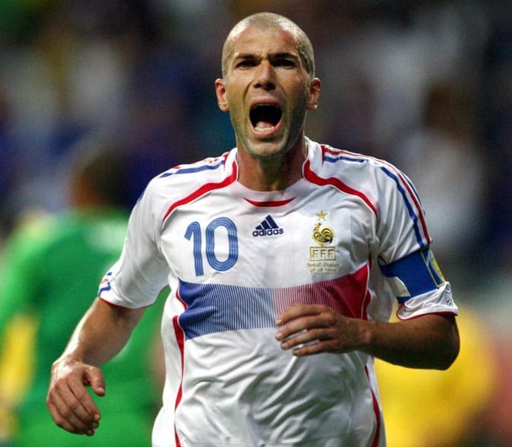Zidane - França (Foto: AFP)