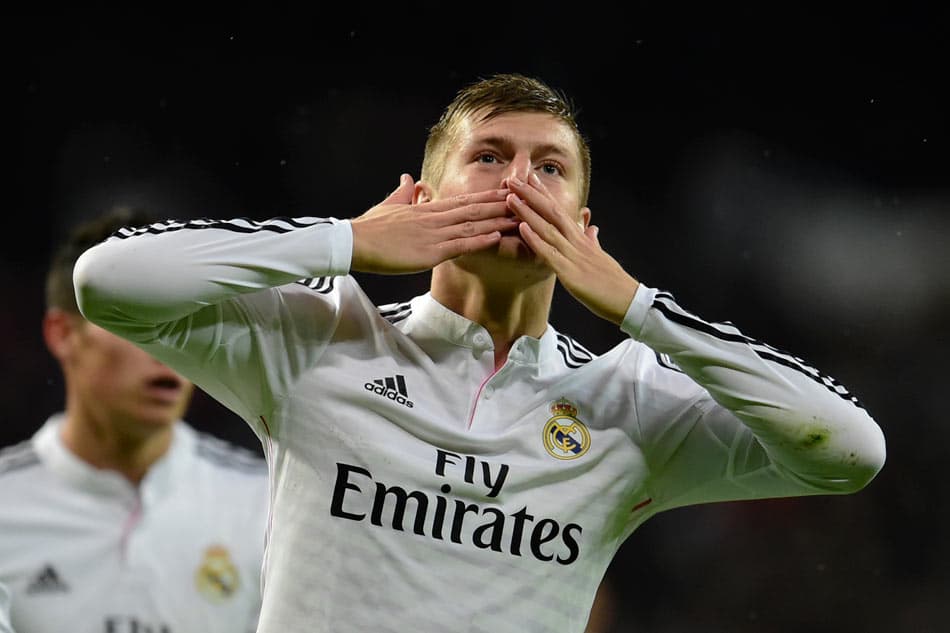 Toni kroos - Real Madrid x Rayo Vallecano (Foto: Javier Soriano/AFP)