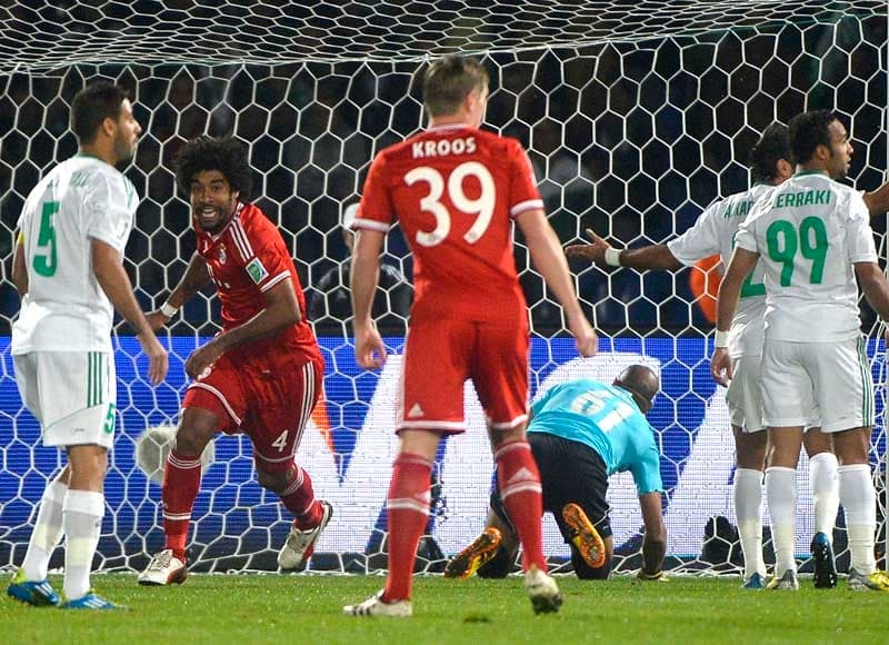 Gol do Dante - Bayern Munich x Raja Casablanca (Foto: Gerard Julien/ AFP)