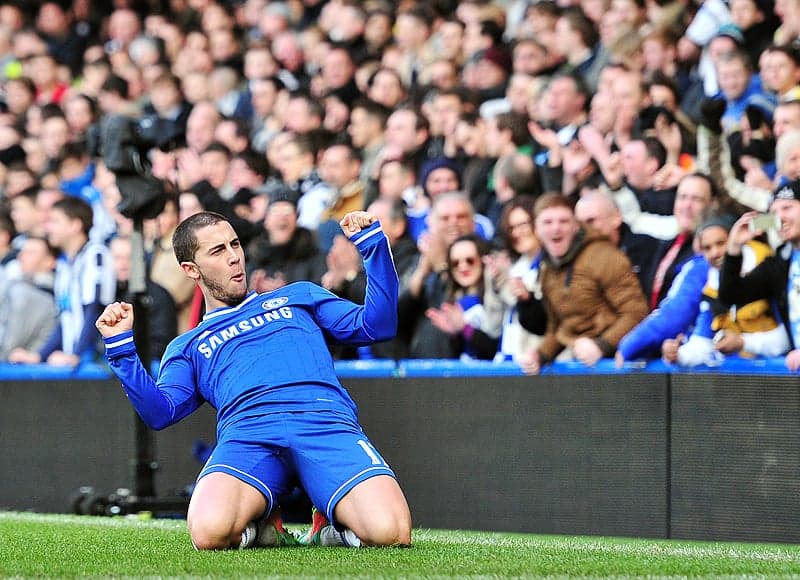 Hazard - Chelsea (Foto: Glyn Kirk/AFP)