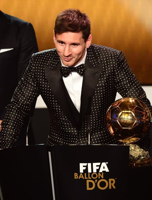 Messi - Prêmio Bola de Ouro - (Foto: Olivier Morin/AFP)