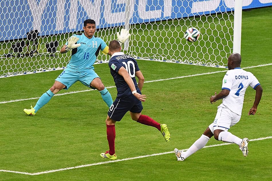 França x Honduras - Benzema (Foto: Luis Acosta/ AFP)