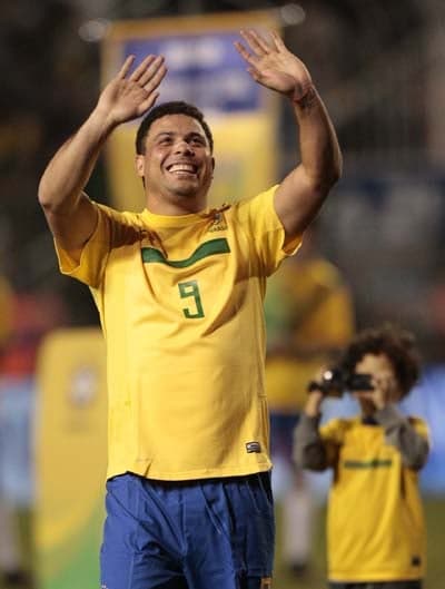 Especial Nota 10 -  Ronaldo na despedida (Foto: Ari Ferreira)
