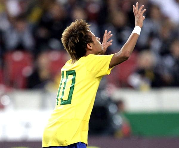 Gol do Neymar - Alemanha x Brasil (Foto: Mowa Press)