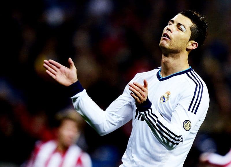 Real Madrid x Athletic Bilbao - Cristiano Ronaldo (Foto: Javier Soriano/AFP)