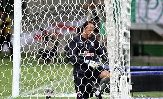 Rogério Ceni toma gol no Allianz Parque (foto: Reginaldo Castro/LANCE!Press)