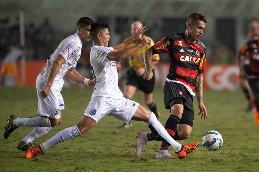 Santos x Flamengo (Foto: Ivan Storti/Lancepress!)