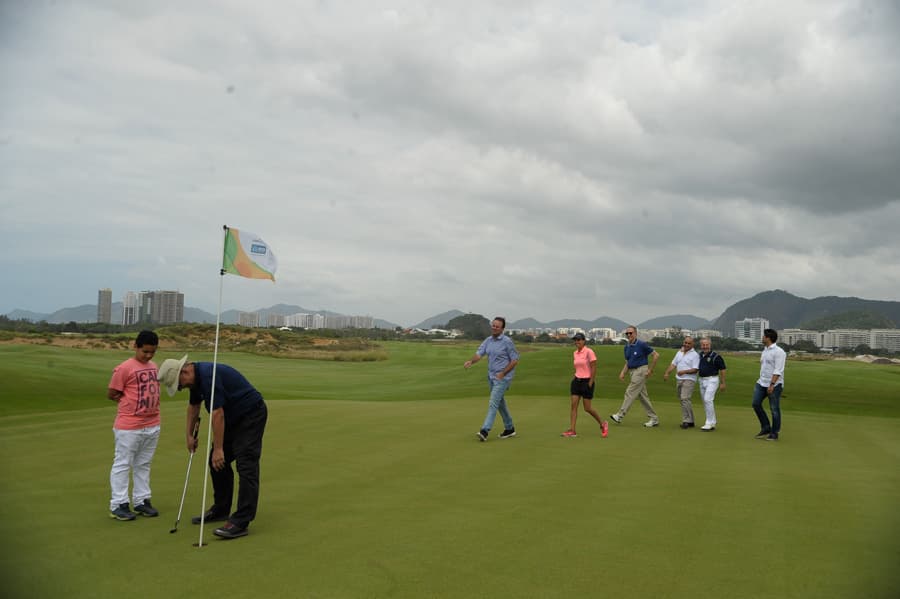 Prefeitura entrega campo de golfe dos jogos olímpicos Rio 2016