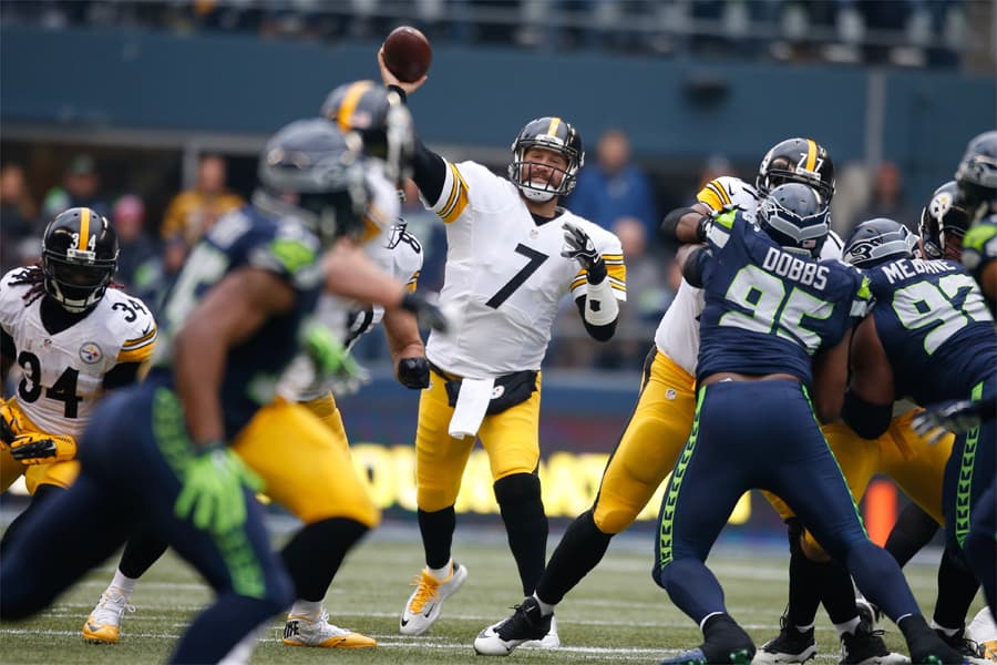 NFL - Seatlle Seahawks x Pittsburgh steelers (foto:AFP)