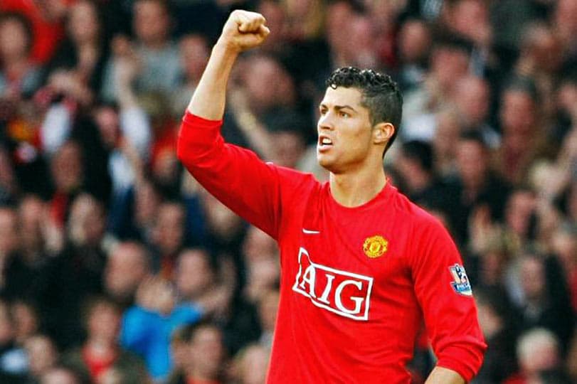 Cristiano Ronaldo - Manchester United (Foto: Arquivo Lance)