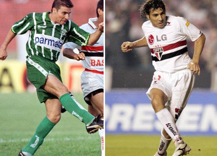 Luizão em ação por Palmeiras e São Paulo