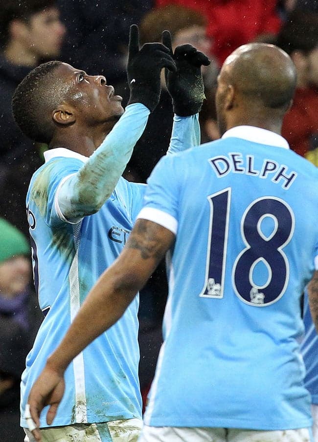 Iheanacho - Norwich x Manchester City (Foto: Lindsey Parnaby / AFP)