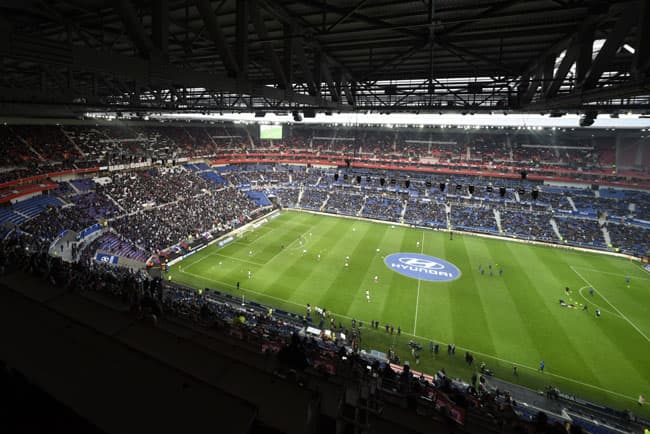 Estádio Novo do Lyon (Foto: Jean-Philippe Ksiazek / AFP)