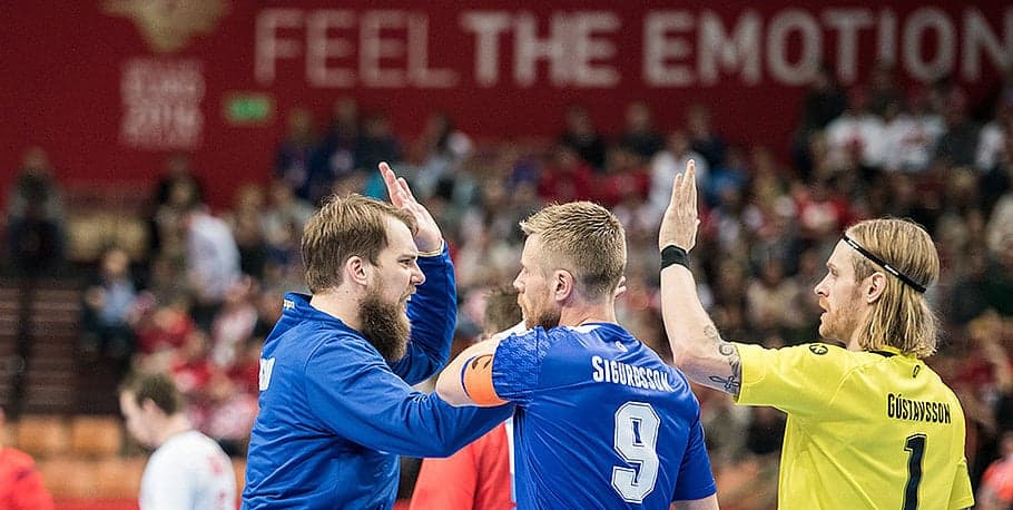 Islândia e Noruega/ Foto: Karol Bartnik - EHF EURO