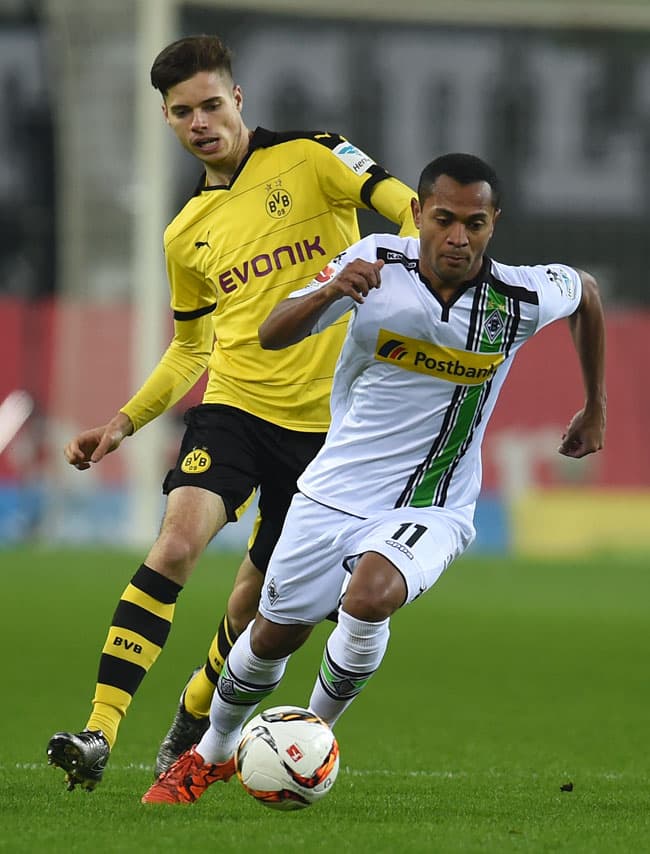 Raffael - Mönchengladbach x Dortmund (Foto: Patrik Stollarz / AFP)