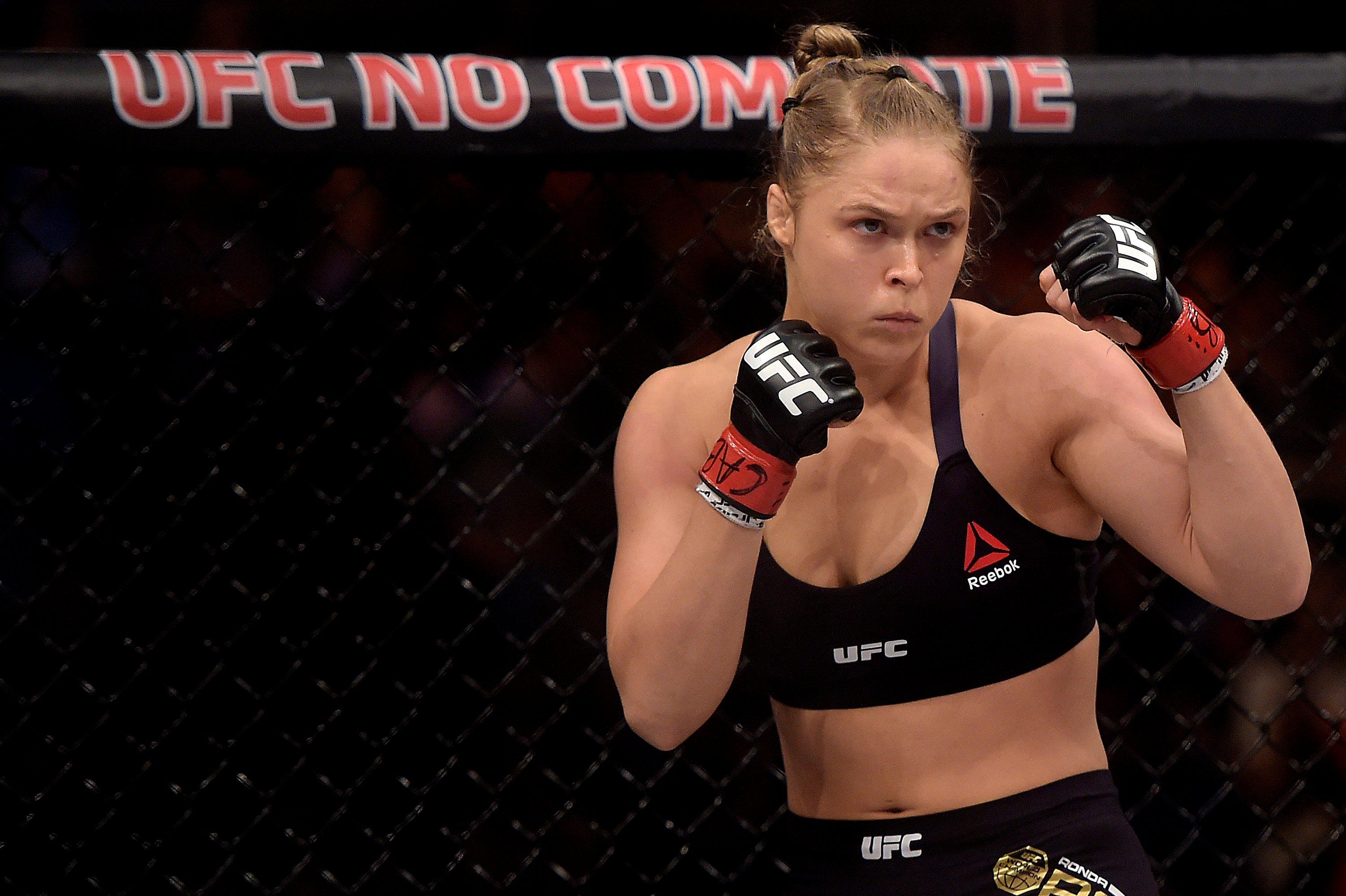 Ronda Rousey é campeã peso galo do UFC (FOTO: Alexandre Loureiro/Inovafoto)