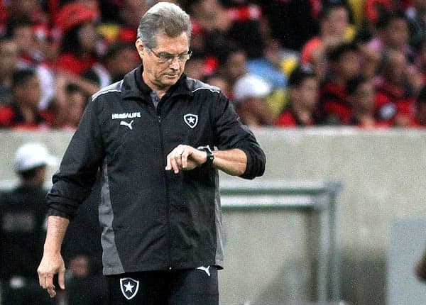 Oswaldo de Oliveira - Flamengo x Botafogo (Foto: Vitor Silva/SSPress)