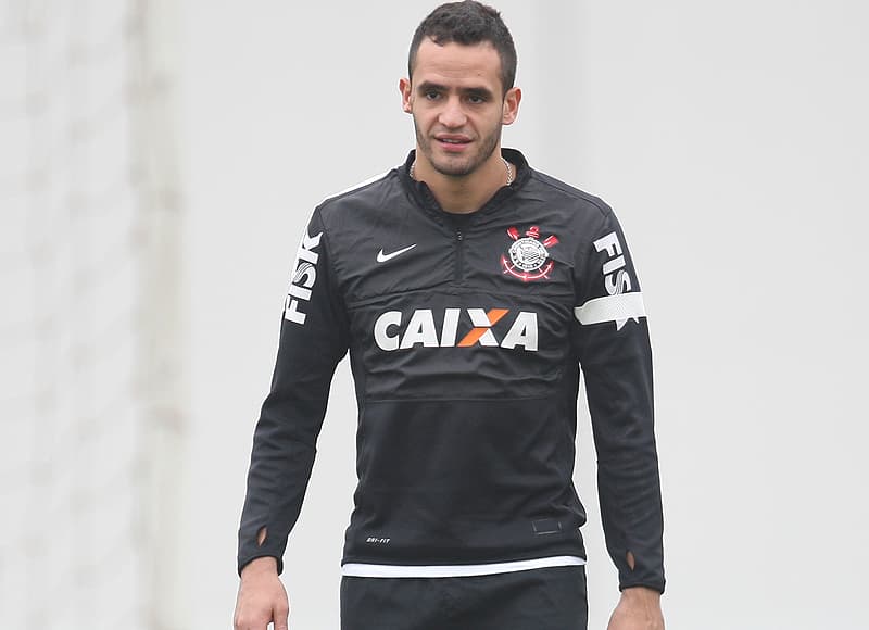 Renato Augusto - Treino do Corinthians (Foto: Eduardo Viana/LANCE!Press)