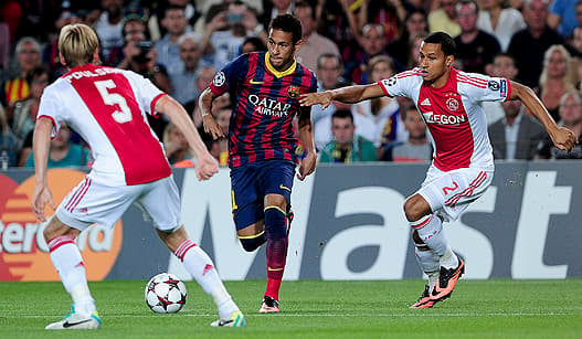 HOME - Barcelona x Ajax (Foto: AFP)