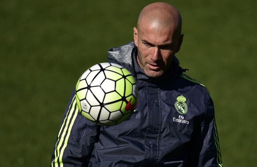 Zidane - Treino do Real Madrid