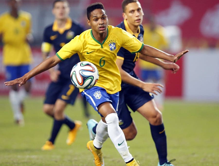 Wendell é convocado para a Seleção Brasileira Sub-23 (Foto:  Divulgação / CBF)