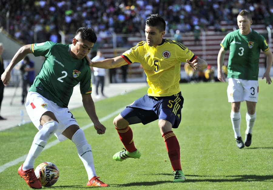 Eliminatorias - Bolivia x Colombia (foto:AIZAR RALDES / AFP)