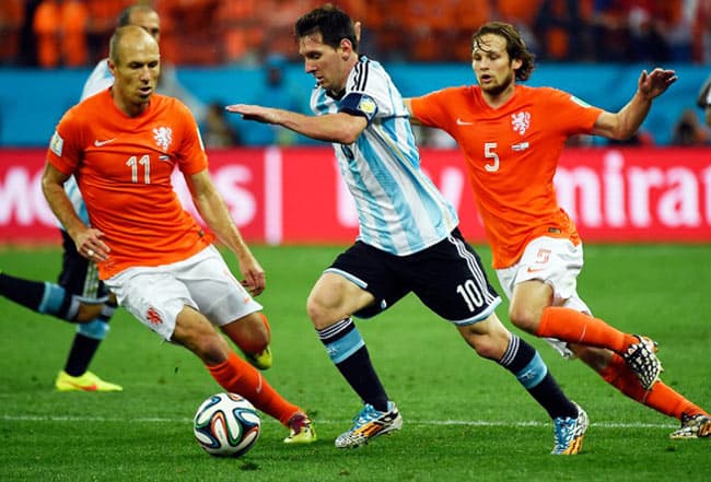 Holanda x Argentina (Foto: AFP)