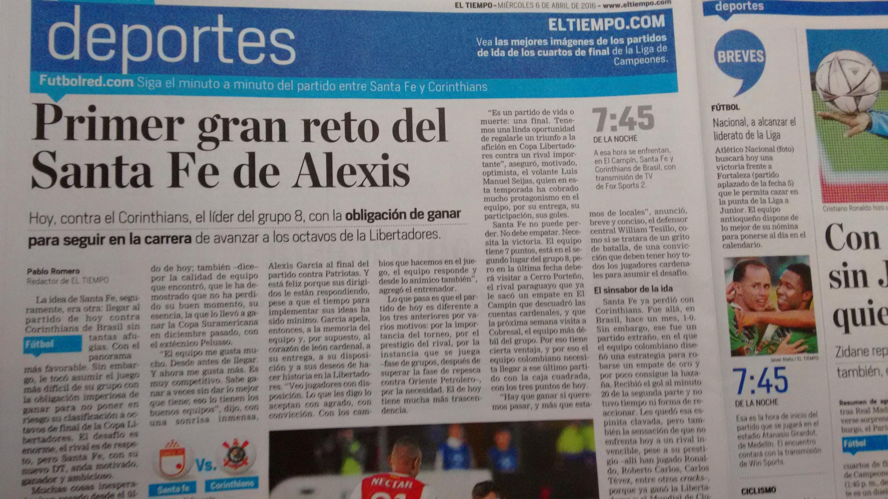 Jornal colombiano