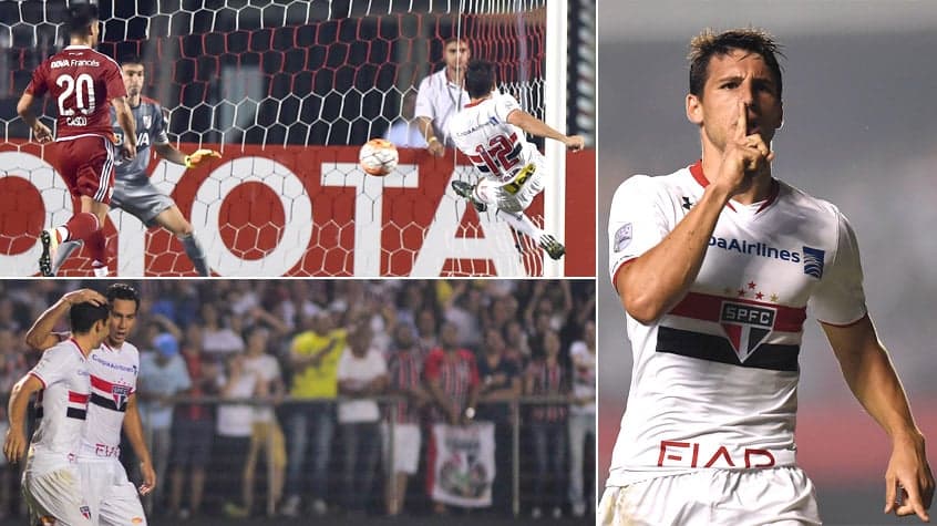 HOME - São Paulo x River Plate - Copa Libertadores - Calleri (Fotos: AFP/LANCE!Press)