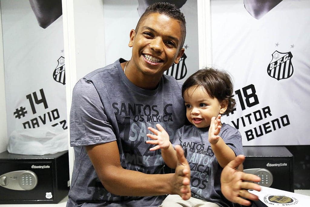 David Braz, zagueiro do Santos
