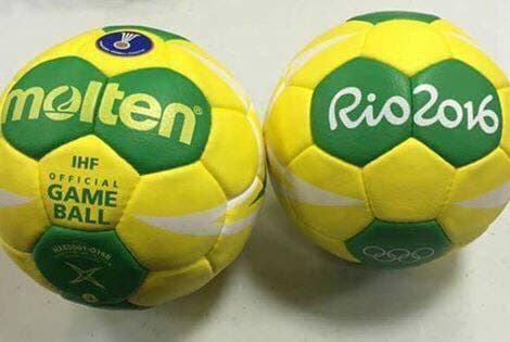 Bola do handebol nos Jogos Rio 2016/ Foto:divulgação