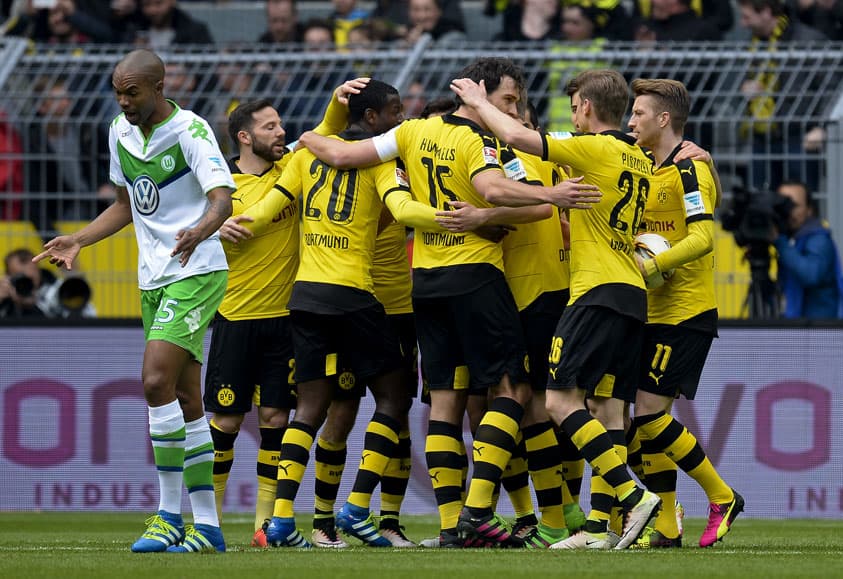 Gol de Adrian Ramos - Borussia Dortmund x Wolfsburg